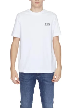 sunseeker Top, Herre, Hvid, S, Bomuld, Hvid Bomulds T-Shirt Kollektion til Mænd