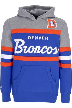 Mitchell & Ness Sweathshirts & Hoodies, Herre, Flerfarvet, L, Bomuld, Denver Broncos NFL Headcoach Hoodie