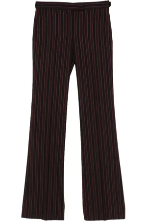 Alexander McQueen Bukser, Dame, Brun, S, Nero E Bordeaux Bukser Dametøj