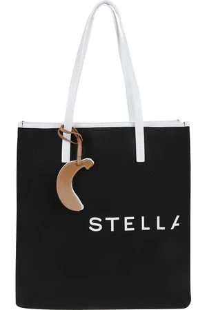 Stella McCartney Taske, Dame, Sort, ONE SIZE, Uld, Sort Skuldertaske Elegant Stil