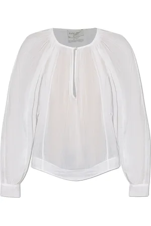 FORTE FORTE Bluser & Skjorter, Dame, Hvid, XS, Bomuld, Løstsiddende Top