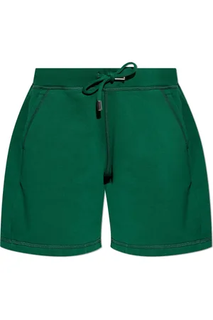 Dsquared2 Shorts, Dame, Grøn, M, Bomuld, Logo Shorts