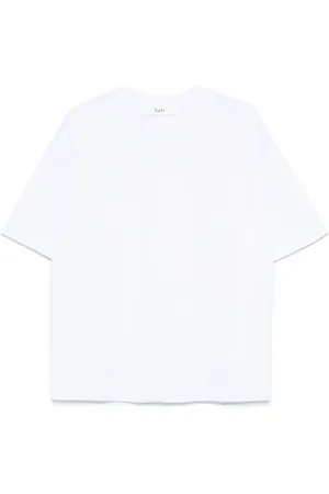 Séfr Top, Herre, Hvid, XL, Bomuld, Tung Hvid Bomuld Atelier Tee