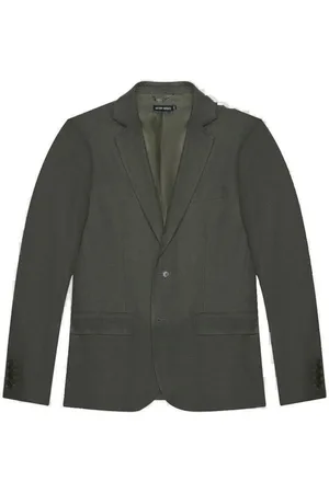 Antony Morato Jakke, Herre, Grøn, 2XL, Linned, Linned Viskose Blazer Kollektion