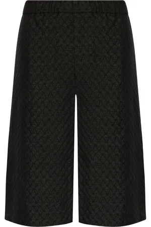 Alexander McQueen Shorts, Herre, Sort, XL, Sorte Shorts med Elastik i Taljen og Lommer