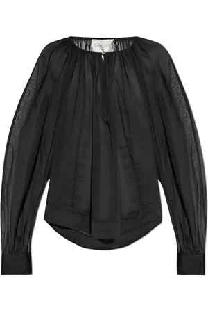 FORTE FORTE Bluser & Skjorter, Dame, Sort, XS, Bomuld, Løstsiddende top