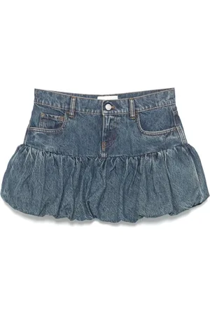 COPERNI Nederdel, Dame, Blå, S, Denim, Indigo Blå Nederdel med Lommer