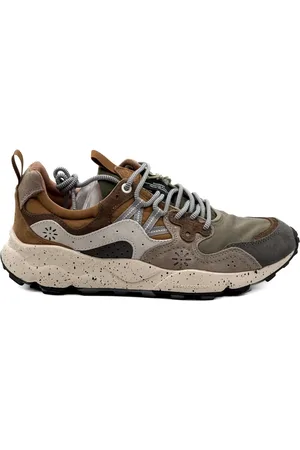 Flower Mountain Sko, Herre, Flerfarvet, 45 EU, Uld, Grå Sneakers Kollektion Ss24-25