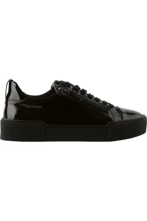 Högl Sko, Dame, Sort, 37 1/2 EU, Læder, Sorte Sneakers til Kvinder