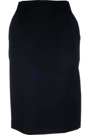 Balenciaga Nederdel, Dame, Sort, S, Uld, Stilfuld Gonne til et trendy look