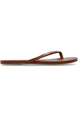 Melissa Odabash Sko, Dame, Brun, 38 EU, Læder, Læder slides
