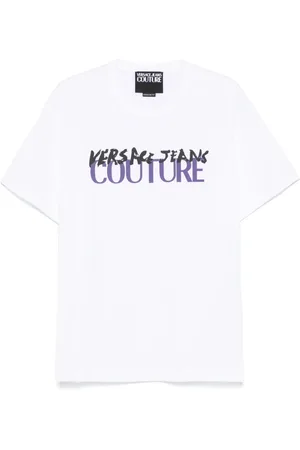VERSACE Top, Herre, Hvid, XL, Hvid Crew Neck T-shirts og Polos