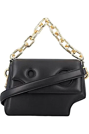 OFF-WHITE Taske, Dame, Sort, ONE SIZE, Uld, Stilfuld lædertaske