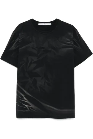 Alexander Wang Top, Herre, Sort, M, Sort Crew Neck T-shirts og Polos
