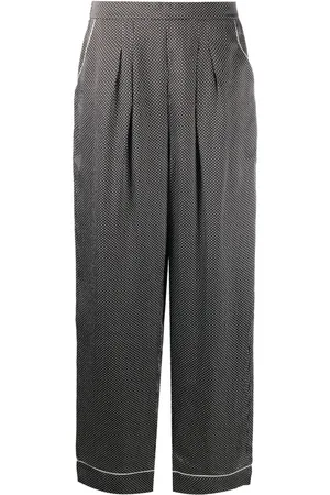 ERES Bukser, Dame, Grå, M, Eleanor Pantalon Dame Modebukser