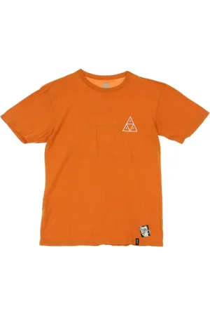 Huf Top, Herre, , S, Bomuld, Rust Kortærmet Crew Neck Tee