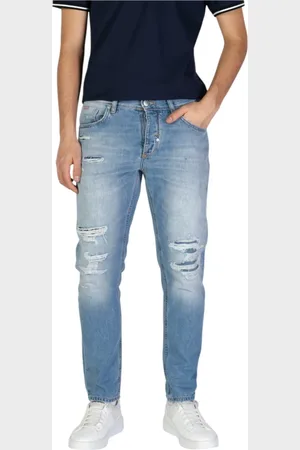 Antony Morato Jeans, Herre, Blå, W36, Bomuld, Slim Jeans Forår/Sommer Kollektion 100% Bomuld