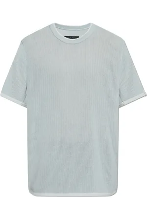 RAG&BONE Top, Herre, Blå, M, Bomuld, T-shirt Harvey