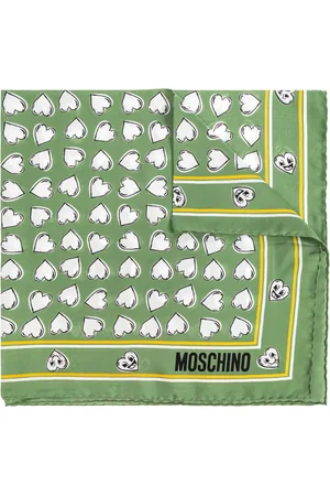 Moschino Tilbehør, unisex, Grøn, ONE SIZE, Silketørklæde