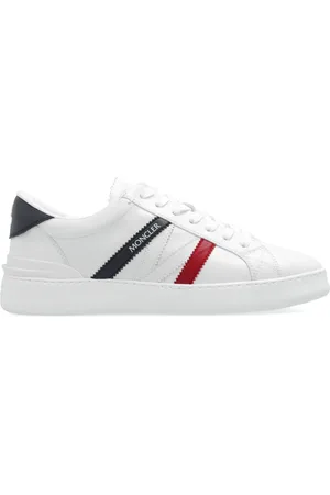 Moncler Sko, Dame, Hvid, 36 EU, Læder, Monaco Sneakers
