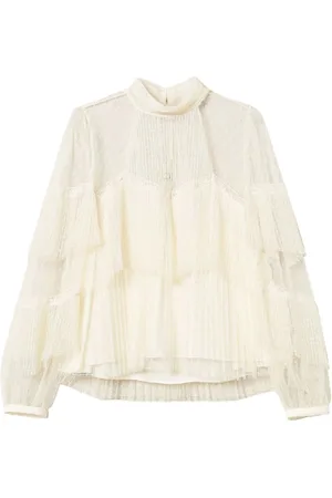 Twin-Set Bluser & Skjorter, Dame, Hvid, S, Hvid Sweater Sæt