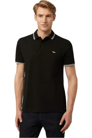HARMONT&BLAINE Top, Herre, Sort, 3XL, Polo MED Profil