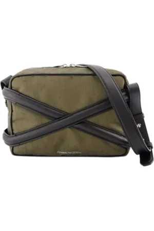 Alexander McQueen Taske, Dame, Grøn, ONE SIZE, Nylon, nylon crossbody-tasker
