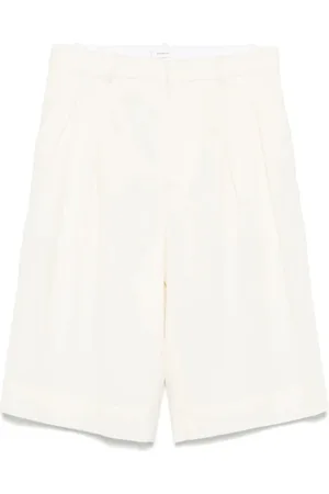 WARDROBE.NYC Shorts, Dame, Hvid, S, Uld, Hvide Low Rise Shorts