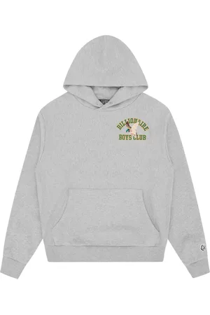 Billionaire Boys Club Sweathshirts & Hoodies, Herre, Grå, L, Bomuld, AND Varsity Broderet Popover Hood