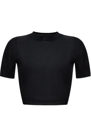 Alaïa Strik, Dame, Sort, XS, Tyl, Kashmir top