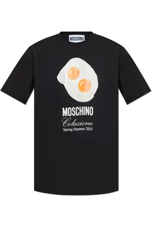 Moschino Top, Herre, Sort, XL, Trykt T-shirt