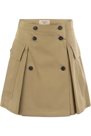 Max Mara Nederdel, Dame, , 2XS, Mini Nederdel med Lommer