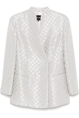 Giorgio Armani Jakke, Dame, Grå, M, Mirage Blazer