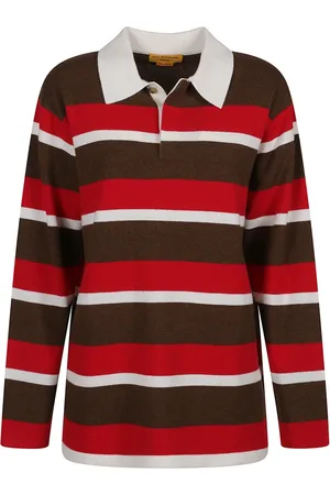 Guest In Residence Top, Dame, Flerfarvet, 2XS, Stribet Rugby Sweater