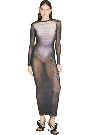 Jean Paul Gaultier Kjole, Dame, Blå, M, Dresses