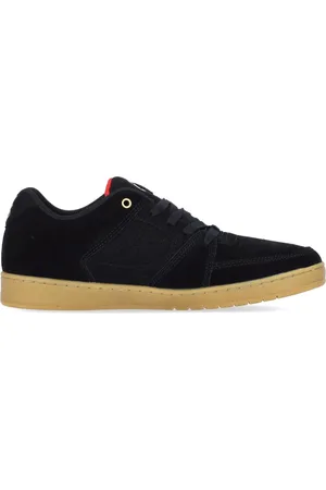 Es Sko, Herre, Sort, 44 EU, Sort/Gummi Skate Sko med Premium Komfort