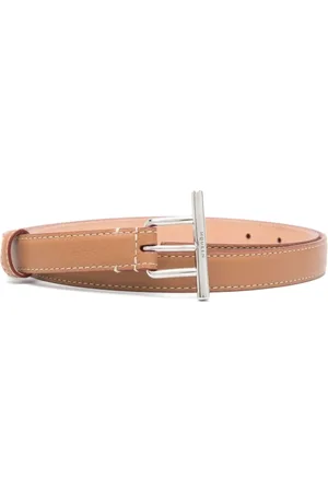 Alexander McQueen Tilbehør, Dame, , 85 CM, Læder, Bælter til Kvinder Ss25