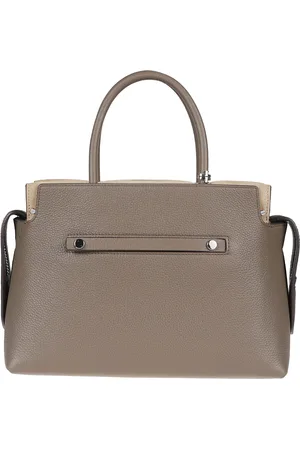 Tory Burch Taske, Dame, Grå, ONE SIZE, Uld, Stilfuld Mercer Satchel Taske