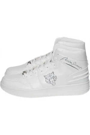 Philipp Plein Sko, Herre, Hvid, 44 EU, Læder, Herre Sneakers Sips800