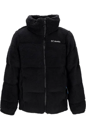Columbia Jakke, Herre, Sort, XL, Uld, Sort Bear Sherpa Jakke med Thermarator Polstring