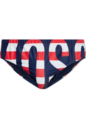 Moschino Badetøj, Herre, Flerfarvet, S, Polyester, Svømmebriefs