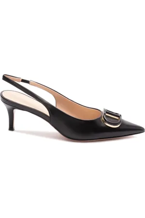 Twin-Set Sko, Dame, Sort, 38 EU, Sorte ballerina sko til kvinder