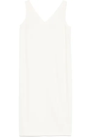 THEORY Kjole, Dame, Hvid, 2XS, Easy Dr. Admir V-Neck Skjorte