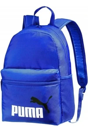 PUMA Taske, Herre, Blå, ONE SIZE, Uld, Trykt Logo Rygsæk - Multifarvet