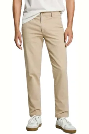 Pepe Jeans Bukser, Herre, , W32, Bomuld, Chino Gymdigo Concrete Bukser
