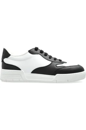 Moschino Sko, Herre, Hvid, 43 EU, Læder, Lædersneakers