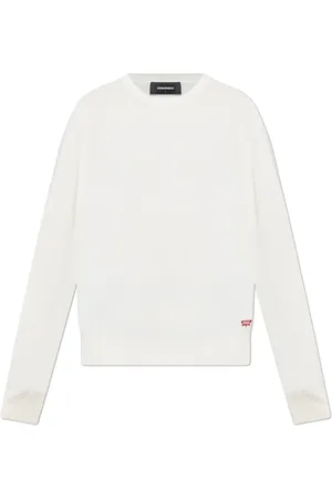 Dsquared2 Strik, Herre, Gul, M, Uld, Uld Sweater