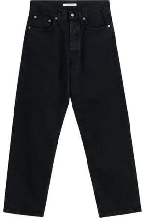 Sunflower Jeans, Herre, Sort, W34 L32, Klassiske Loose Fit Jeans