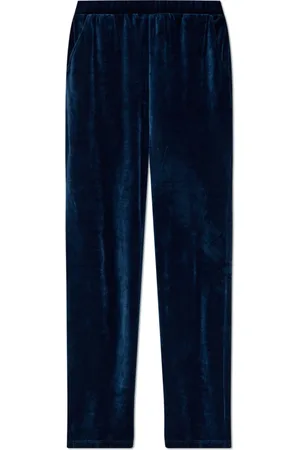 Hanro Nightwear & Lounge, Dame, Blå, XL, Pyjama underdele