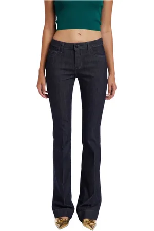 EMMA & GAIA Jeans, Dame, Sort, XS, Boot-cut Jeans